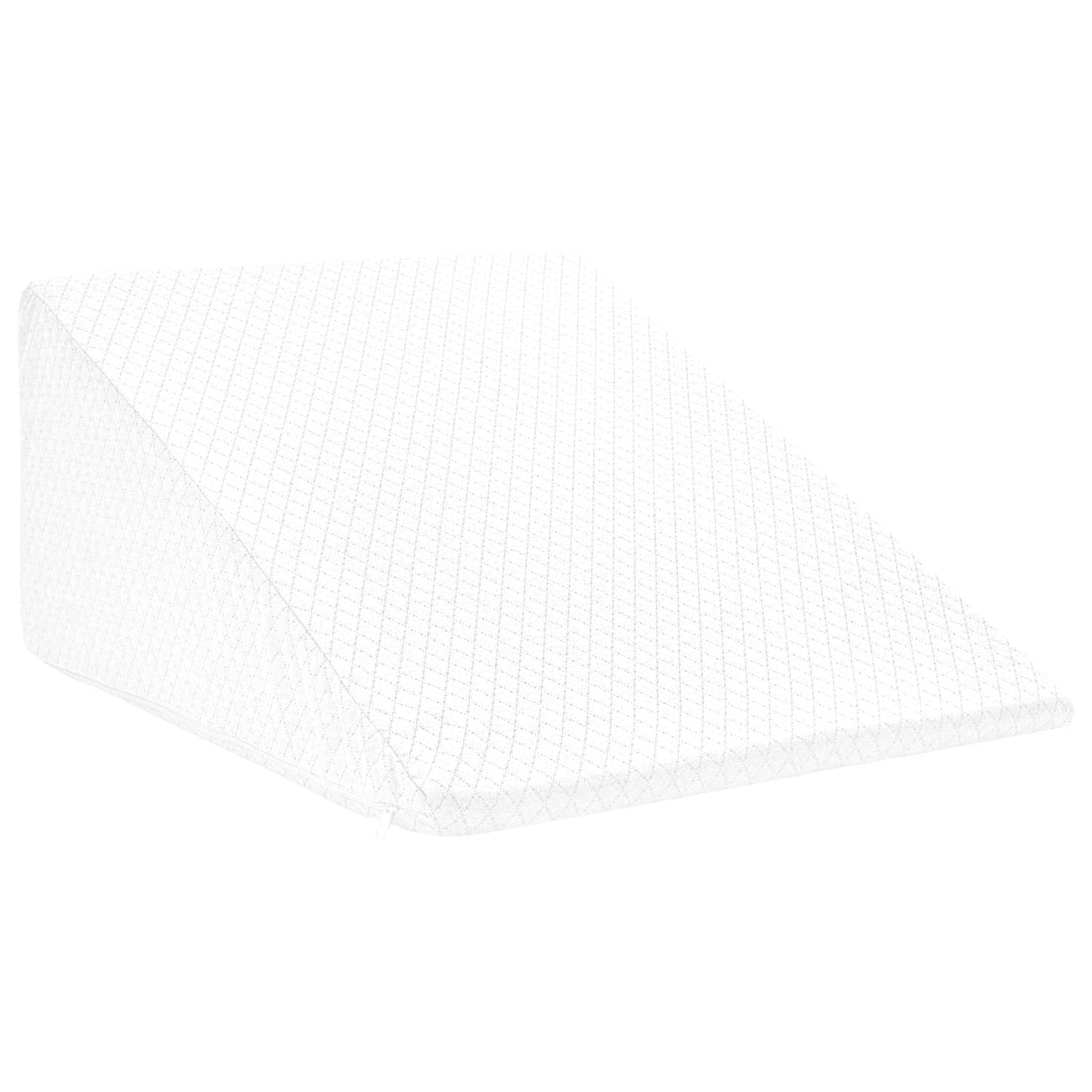 VidaXL coussin de jambe uni blanc 60 x 50 x 30 cm
