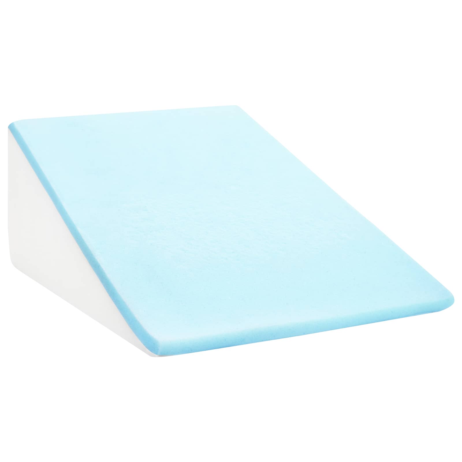 VidaXL coussin de jambe uni blanc 60 x 50 x 30 cm
