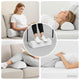 Vidaxx coussin de jambe uni blanc 52 x 20 x 12 cm