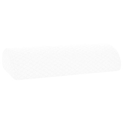 Vidaxx coussin de jambe uni blanc 52 x 20 x 12 cm