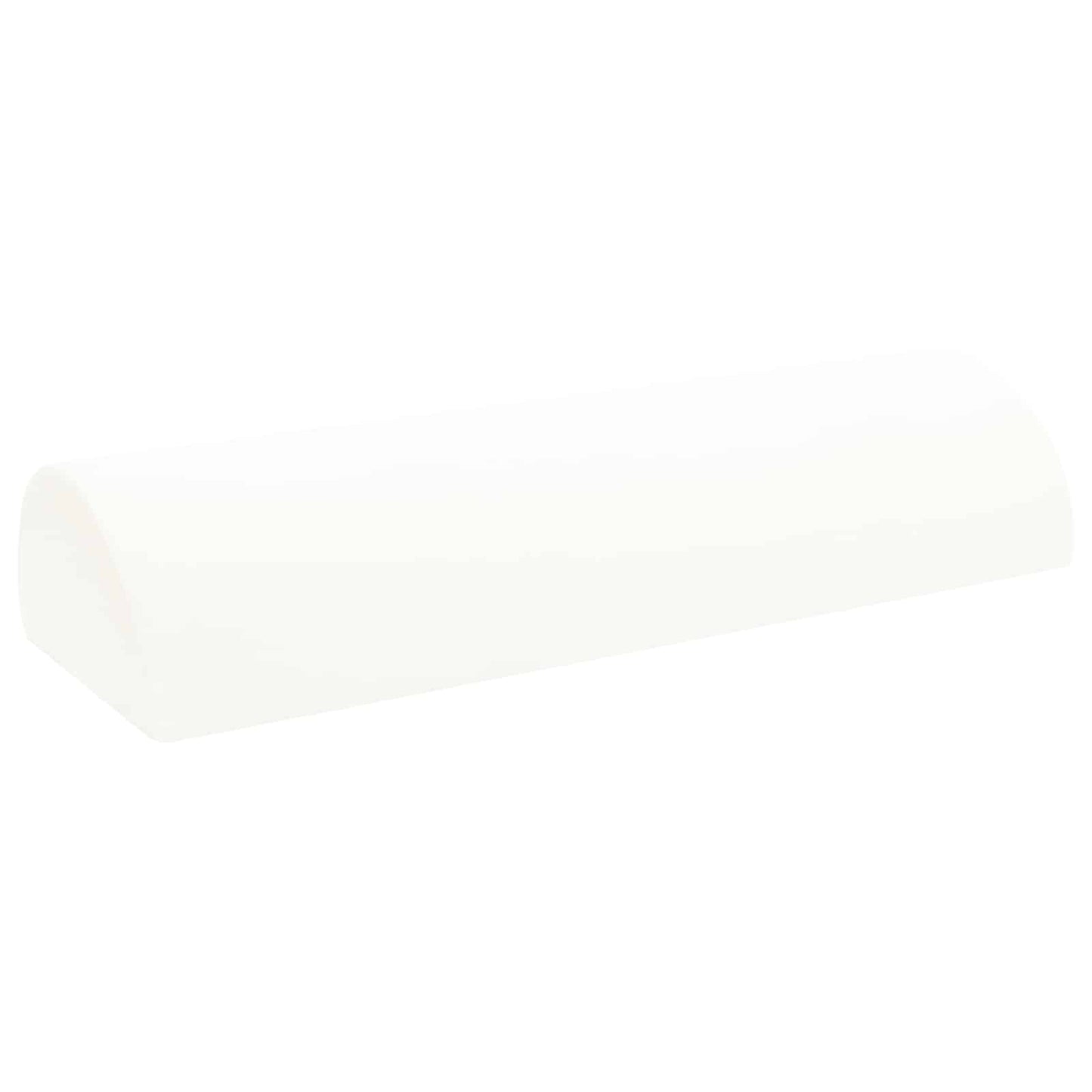 Vidaxx coussin de jambe uni blanc 52 x 20 x 12 cm