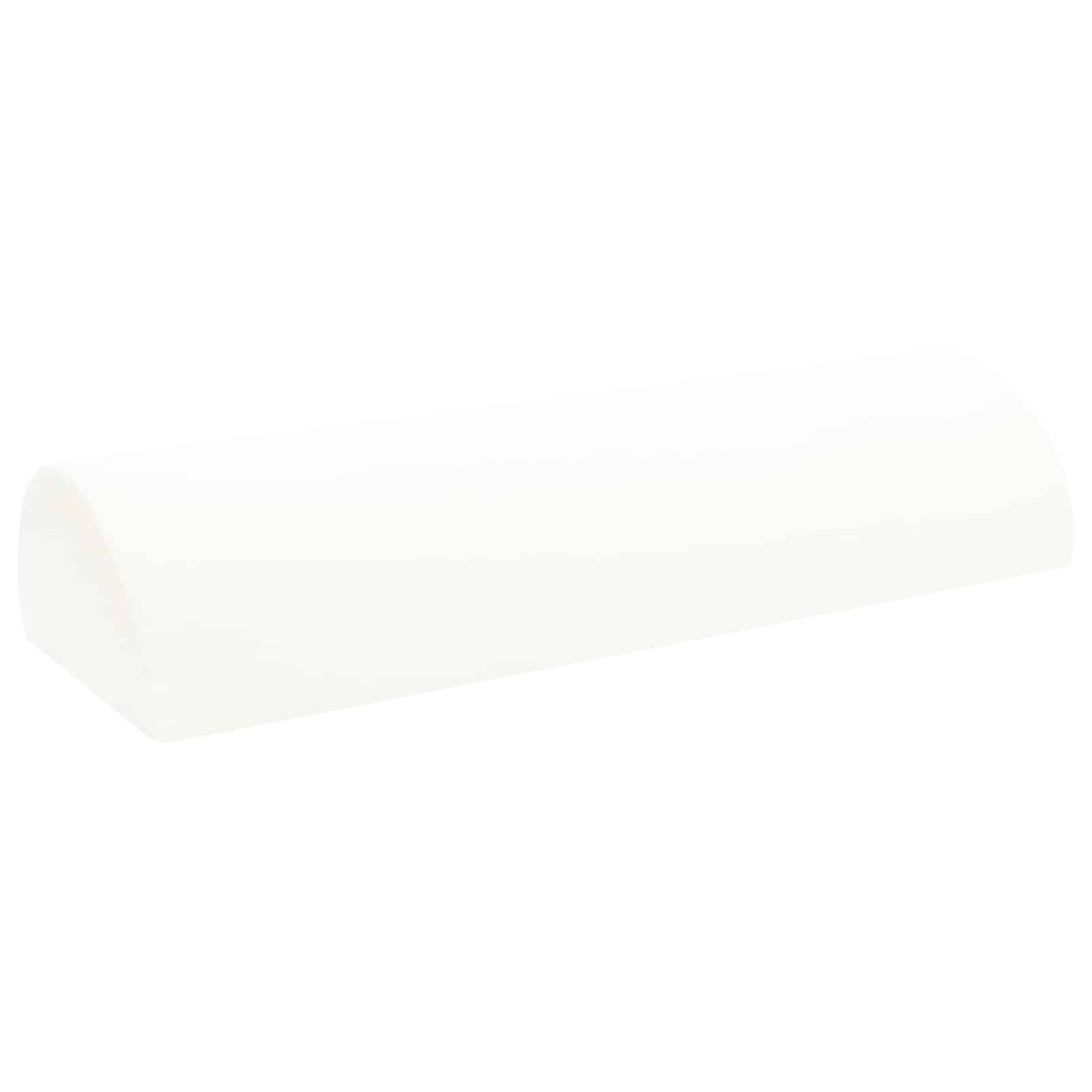 Vidaxx coussin de jambe uni blanc 52 x 20 x 12 cm