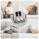 Vidaxx coussin de jambe géométrique gris 52 x 20 x 11 cm