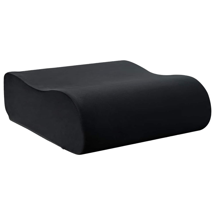 Vidaxx coussin de siège uni noir 40 x 40 x 13 cm