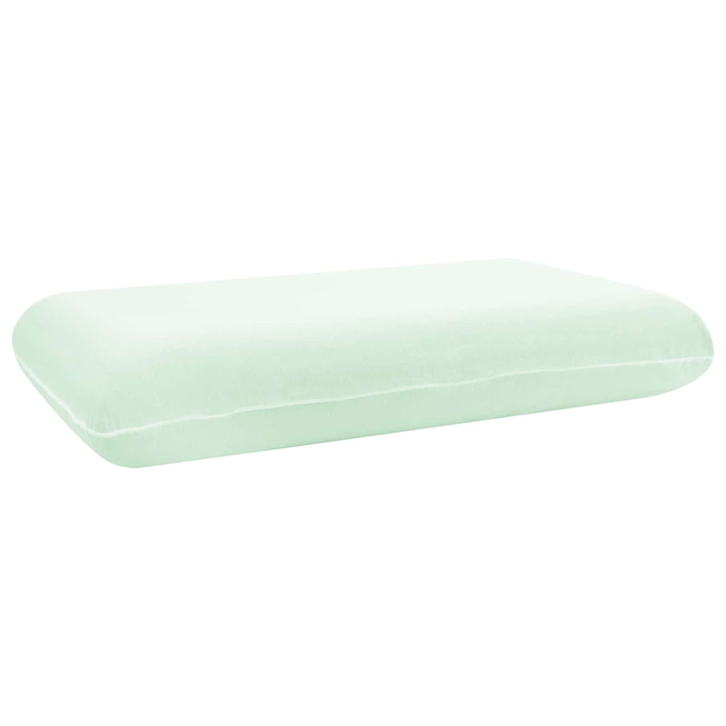 Vidaxxl oreiller de couchage uni blanc 60 x 40 x 10 cm