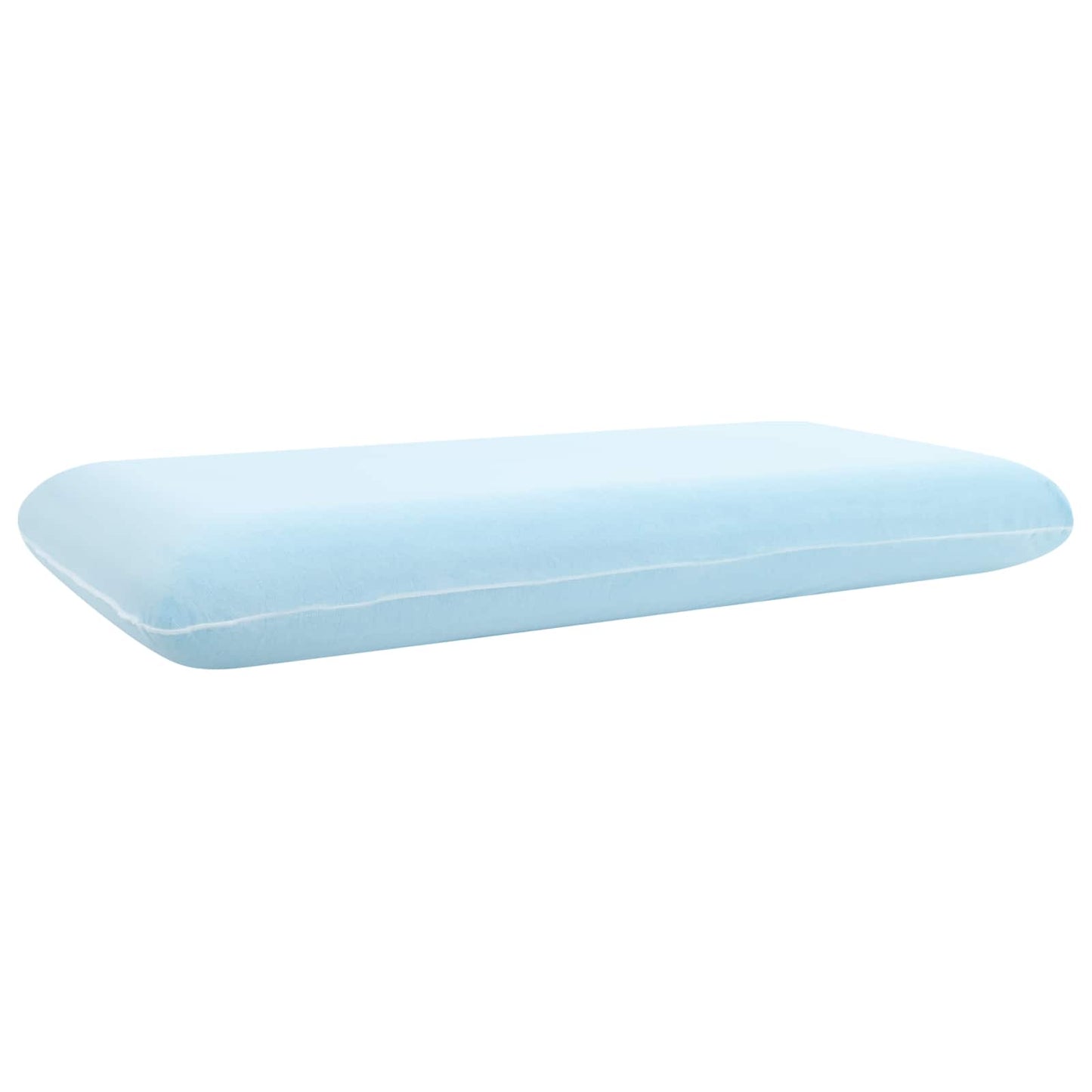 Vidaxxl oreiller de couchage uni blanc 70 x 36 x 13 cm