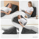 Vidaxx coussin compensé différent gris 55 x 55 x 26 cm
