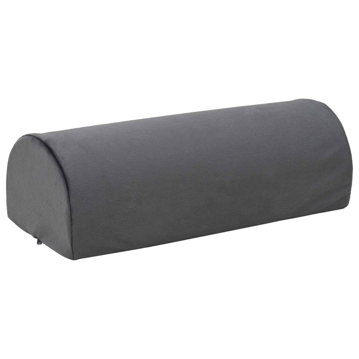 Vidaxxl coussin repose-pieds uni gris 42 x 18 x 13 cm