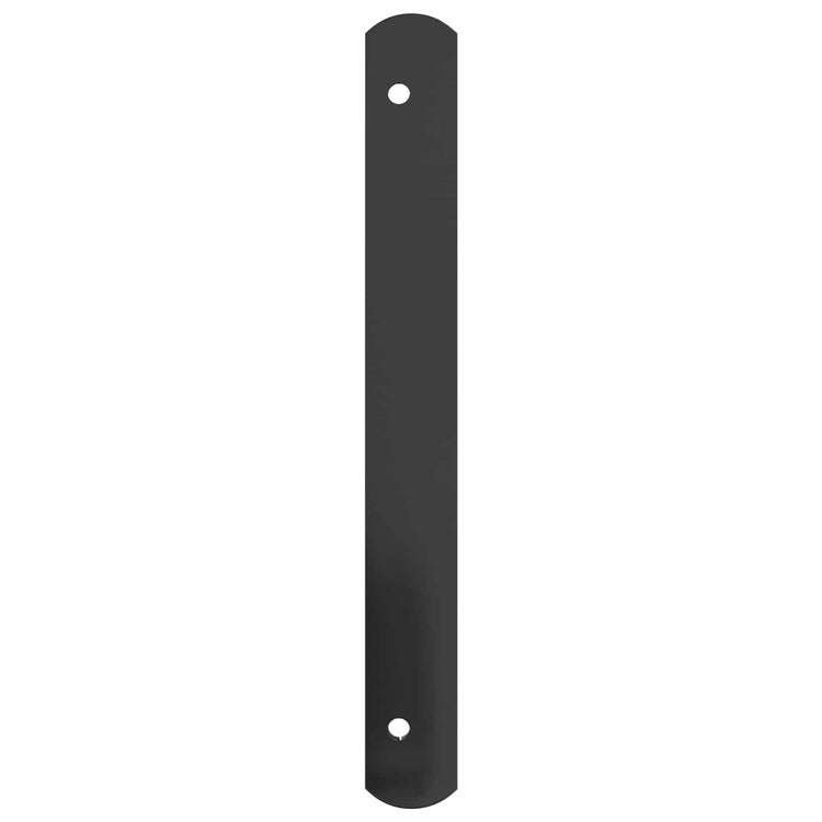 Vidaxx grille de fenêtre noir 115 x 30 cm en acier thermolaqué