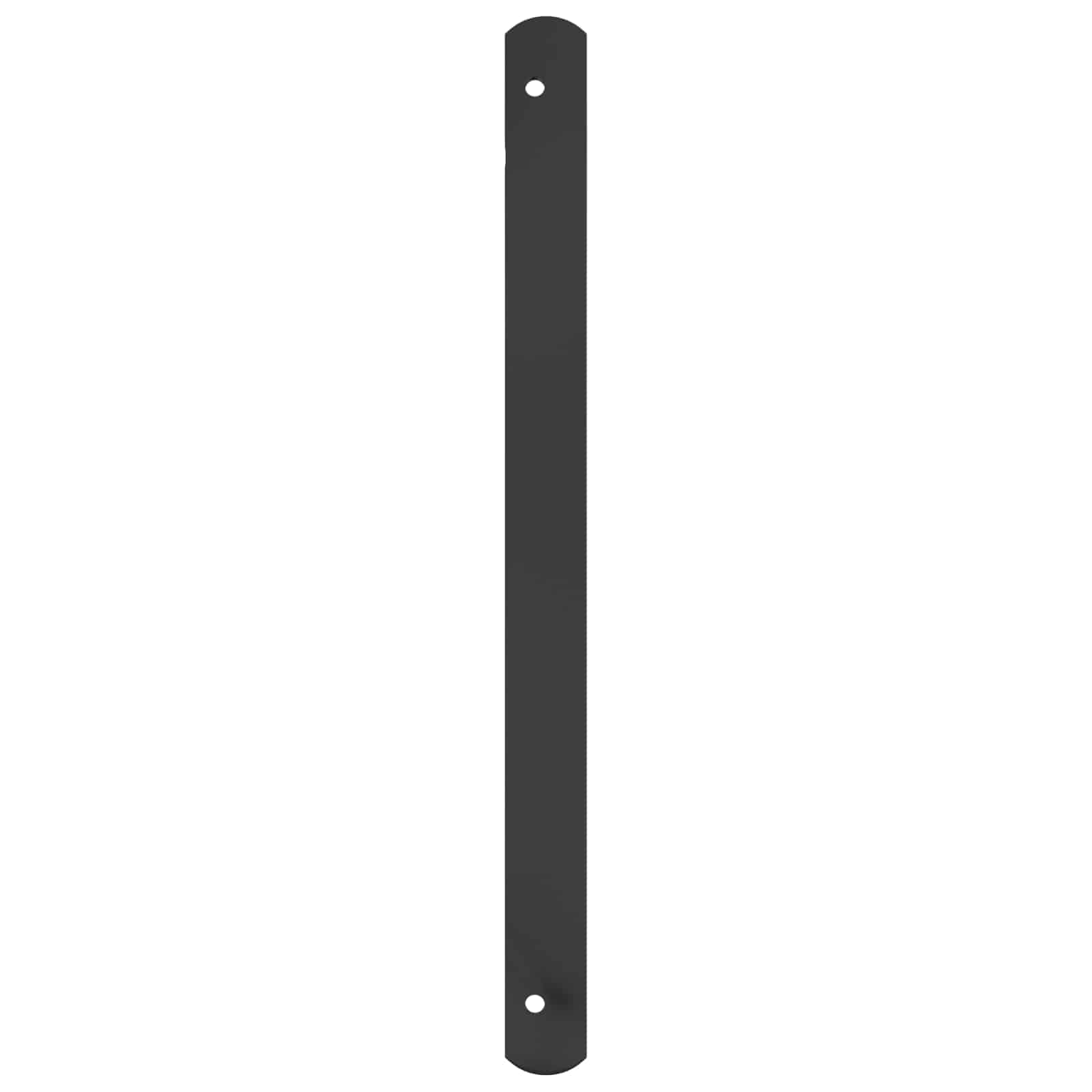 Vidaxx grille de fenêtre noir 174 x 45 cm en acier thermolaqué