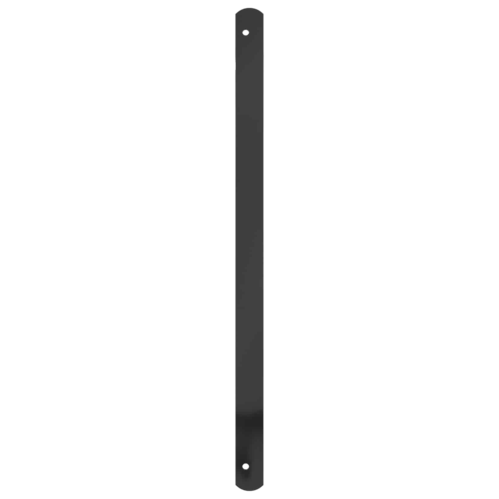 Vidaxx grille de fenêtre noir 75,5 x 60 cm en acier thermolaqué