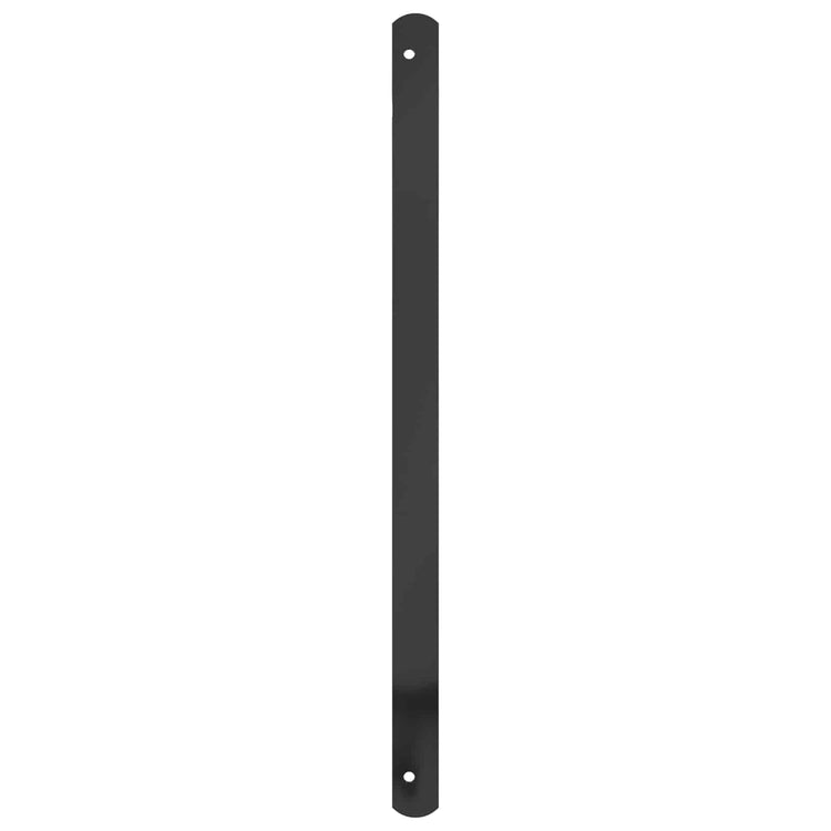 Vidaxx grille de fenêtre noir 75,5 x 60 cm en acier thermolaqué