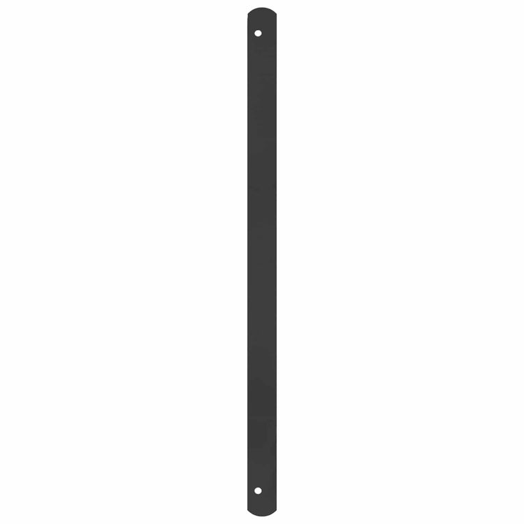 Vidaxx grille de fenêtre noir 115 x 60 cm en acier thermolaqué