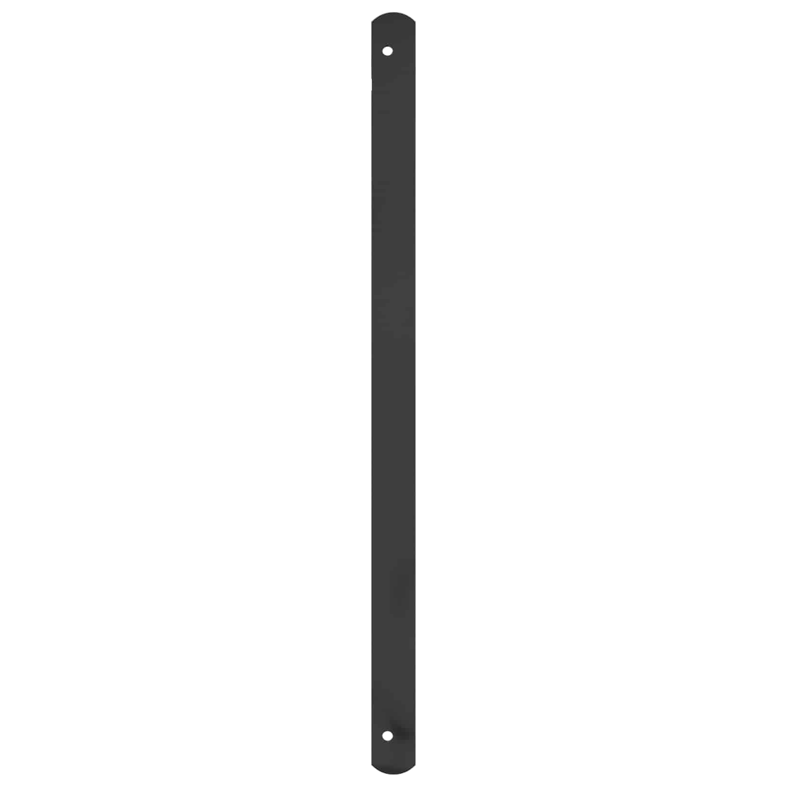 Vidaxx grille de fenêtre noir 175 x 60 cm en acier thermolaqué