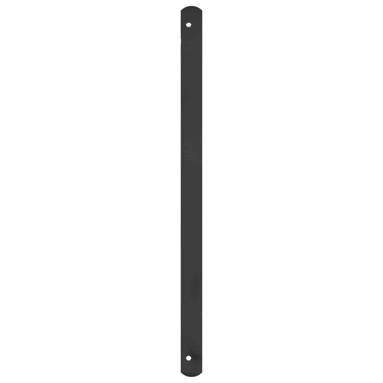 Vidaxx grille de fenêtre noir 175 x 60 cm en acier thermolaqué