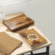 Panneaux décoratifs Vidaxx 50 pcs chêne fumé 15 x 21 x 0,27 cm