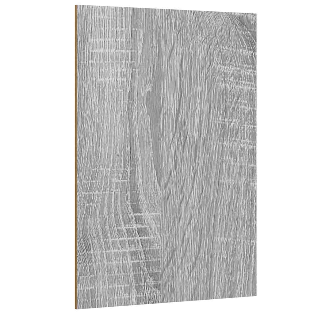 Vidaxx panneaux décoratifs 12 pcs gris sonoma 15 x 21 x 0,27 cm bois d'ingénierie