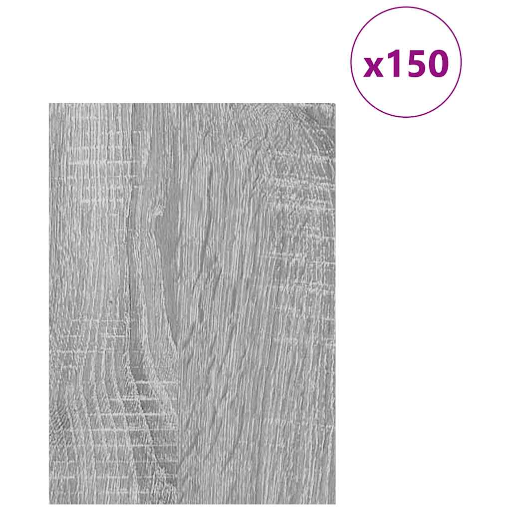 Panneaux décoratifs Vidaxx 150 pcs gris sonoma 15 x 21 x 0,27 cm