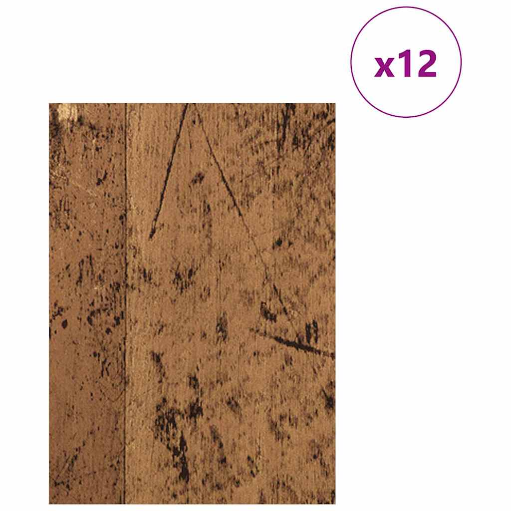 Vidaxx panneaux décoratifs 12 pcs vieux bois 15 x 21 x 0,27 cm bois d'ingénierie