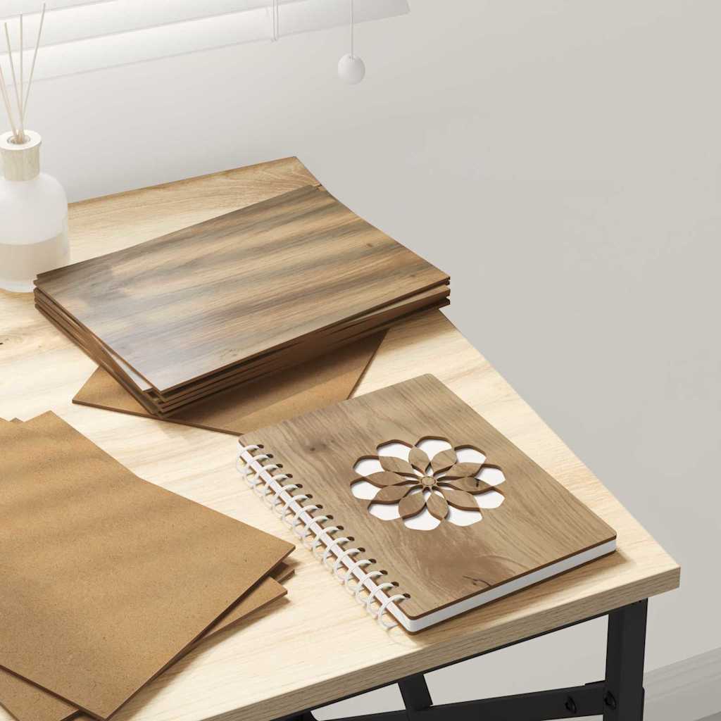 Vidaxx panneaux décoratifs 12 pcs chêne artisanal 15 x 21 x 0,27 cm