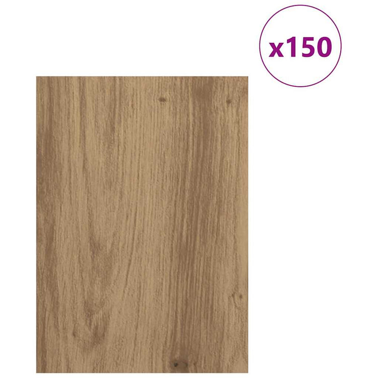 Vidaxx panneaux décoratifs 150 pcs chêne artisanal 15 x 21 x 0,27 cm