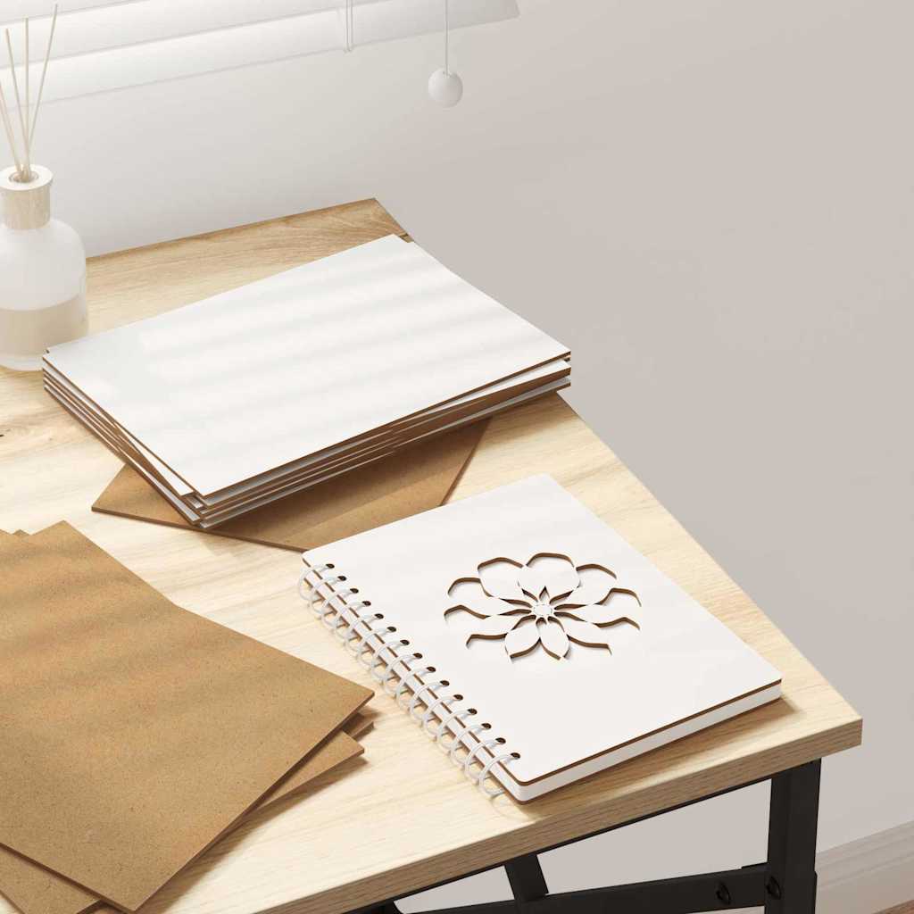 Vidaxx panneaux décoratifs 12 pcs blanc 21 x 30 x 0,27 cm bois d'ingénierie
