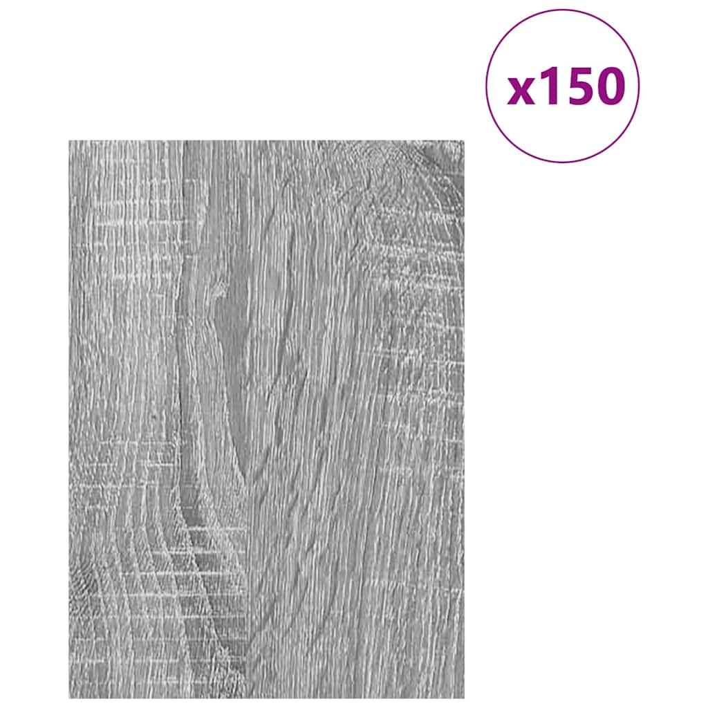 Panneaux décoratifs Vidaxx 150 pcs gris sonoma 21 x 30 x 0,27 cm