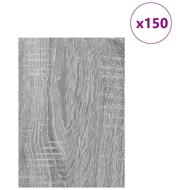 Panneaux décoratifs Vidaxx 150 pcs gris sonoma 21 x 30 x 0,27 cm