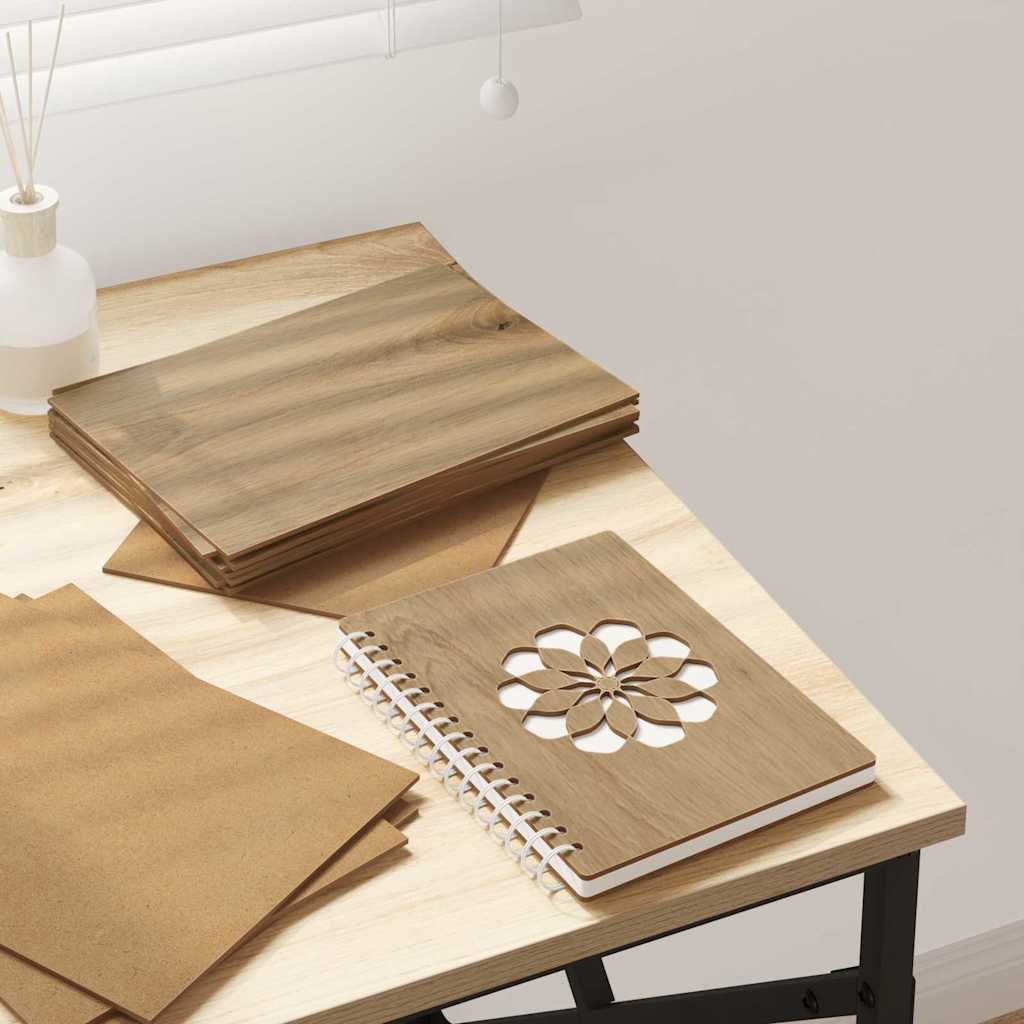 Vidaxx panneaux décoratifs 12 pcs chêne artisanal 21 x 30 x 0,27 cm
