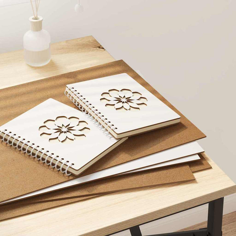 Vidaxx panneaux décoratifs 12 pcs blanc 30 x 42 x 0,27 cm bois d'ingénierie