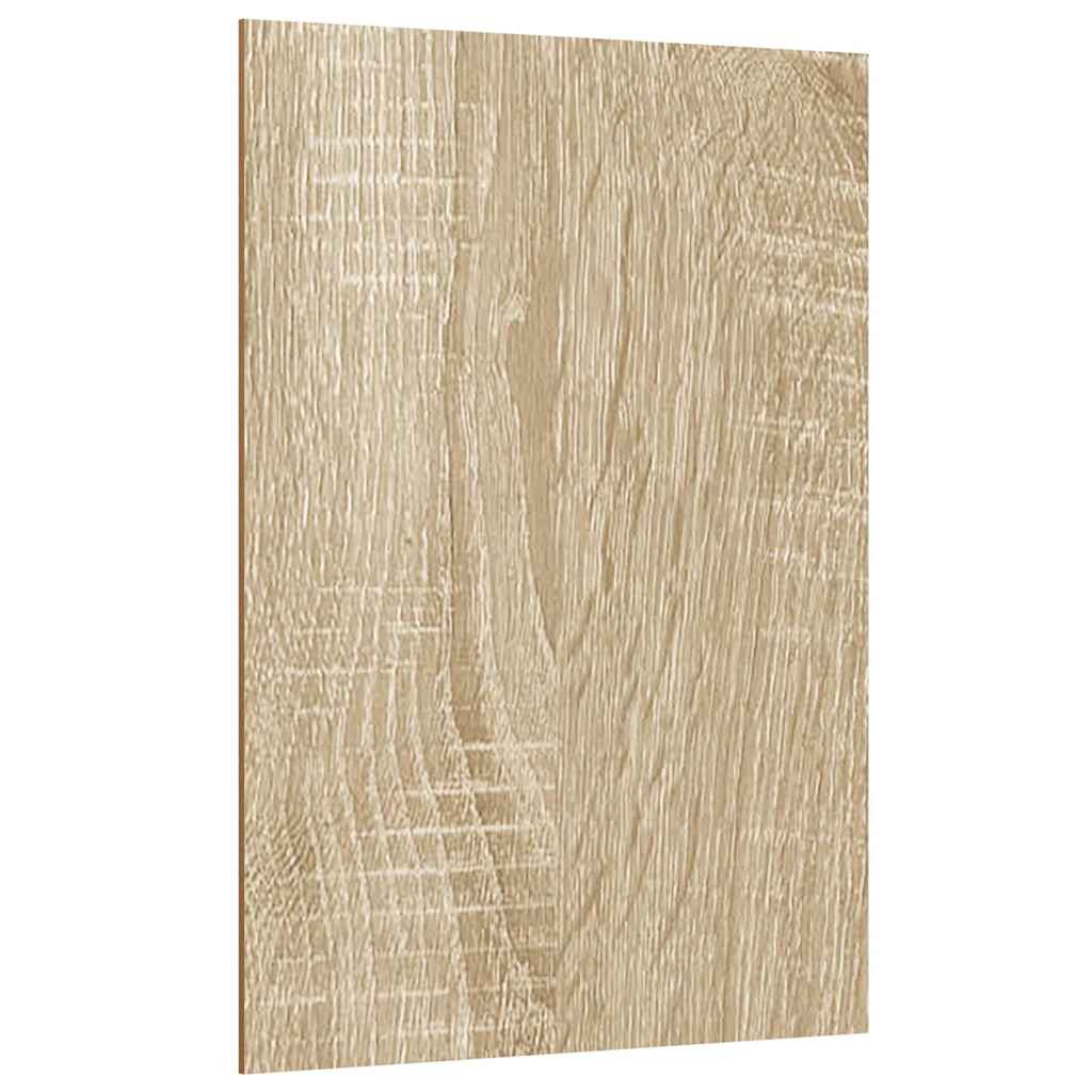 Vidaxx panneaux décoratifs 12 pcs chêne sonoma 30 x 42 x 0,27 cm bois d'ingénierie