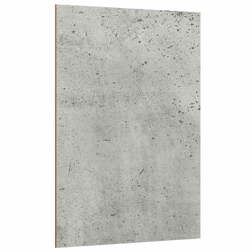 Vidaxx panneaux décoratifs 50 pcs gris béton 30 x 42 x 0,27 cm bois d'ingénierie