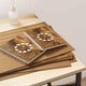 Panneaux décoratifs Vidaxx 50 pcs chêne fumé 30 x 42 x 0,27 cm