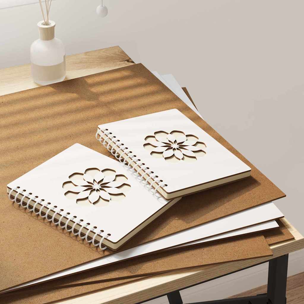 Vidaxx panneaux décoratifs 12 pcs blanc 40 x 60 x 0,27 cm bois d'ingénierie