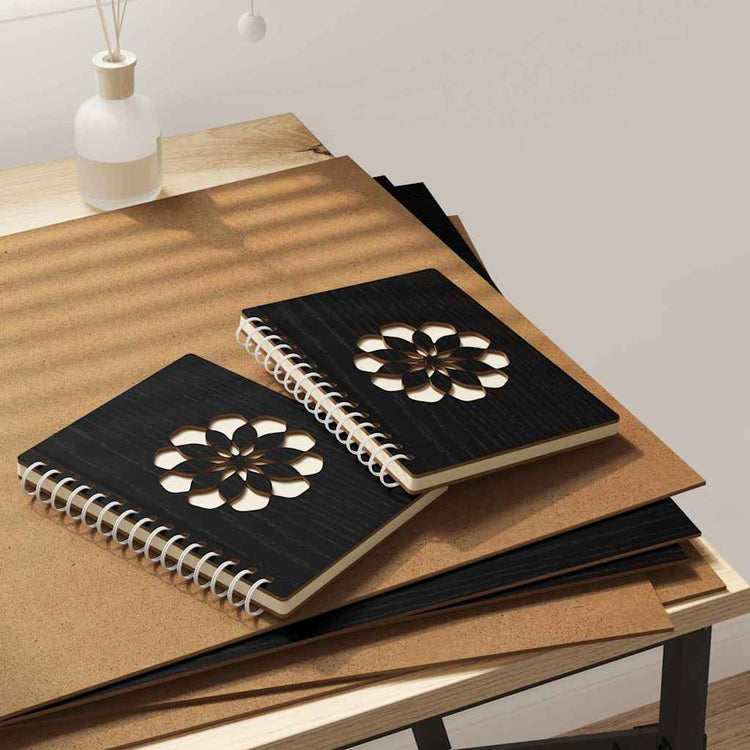 Vidaxx panneaux décoratifs 50 pcs chêne noir 40 x 60 x 0,27 cm bois d'ingénierie