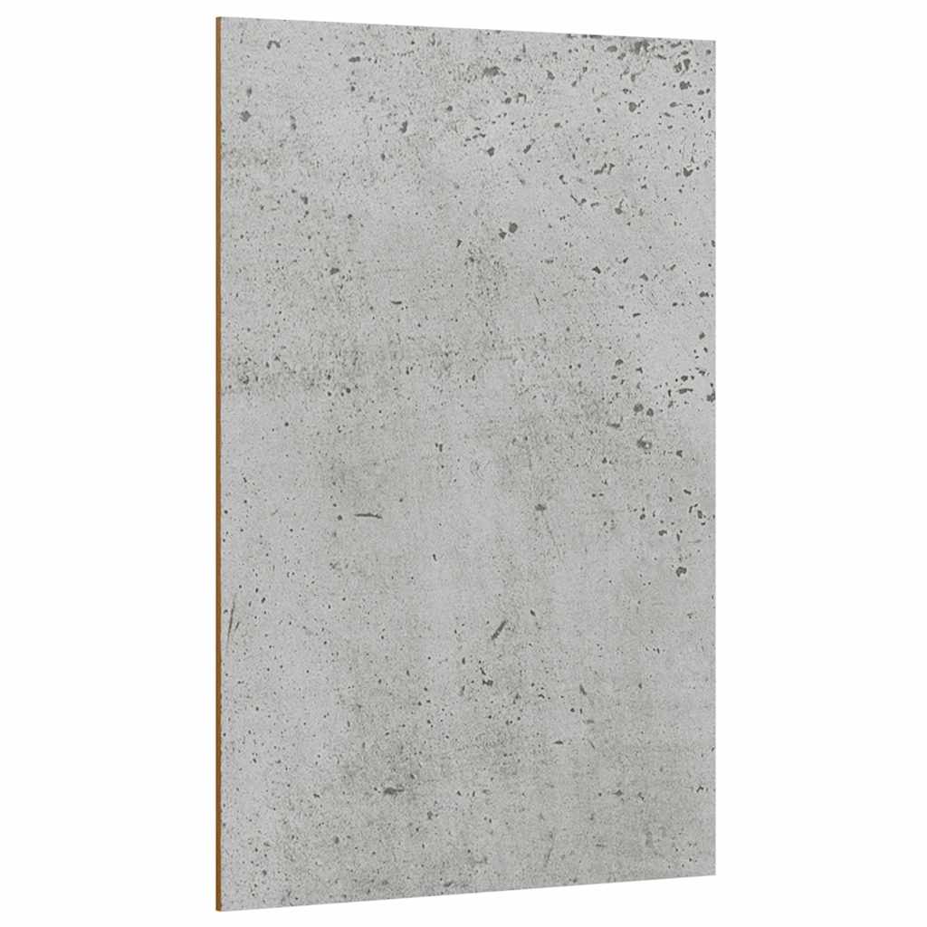 Vidaxx panneaux décoratifs 12 pcs gris béton 40 x 60 x 0,27 cm bois d'ingénierie
