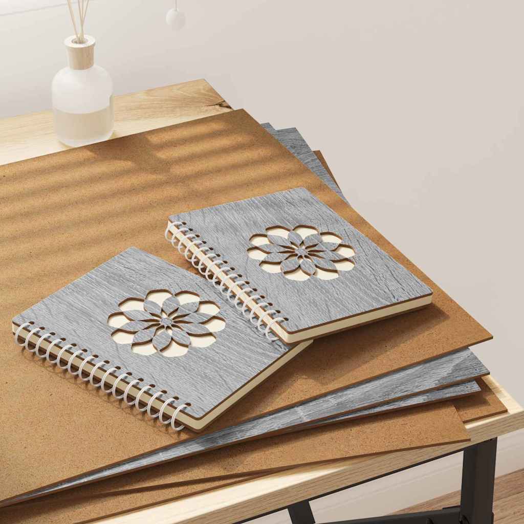 Vidaxx panneaux décoratifs 50 pcs gris sonoma 40 x 60 x 0,27 cm bois d'ingénierie