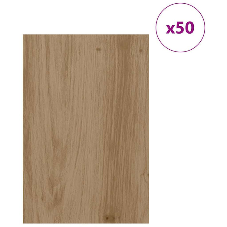 Vidaxx panneaux décoratifs 50 pcs chêne artisanal 40 x 60 x 0,27 cm