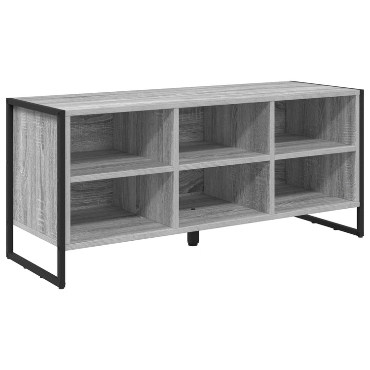 Vidaxl armoire à chaussures gris sonoma 60 x 35 x 44 cm bois fini