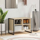 Vidaxl meuble à chaussures avec rangement sonoma 60 x 35 x 44 cm bois d'ingénierie