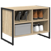 Vidaxl meuble à chaussures avec rangement sonoma 60 x 35 x 44 cm bois d'ingénierie - afbeelding 3