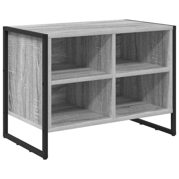 Vidaxl armoire à chaussures gris sonoma 60 x 35 x 44 cm bois fini