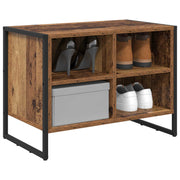 VidaXL armoire à chaussures avec rangement vieux bois 60 x 35 x 44 cm bois traité - afbeelding 3