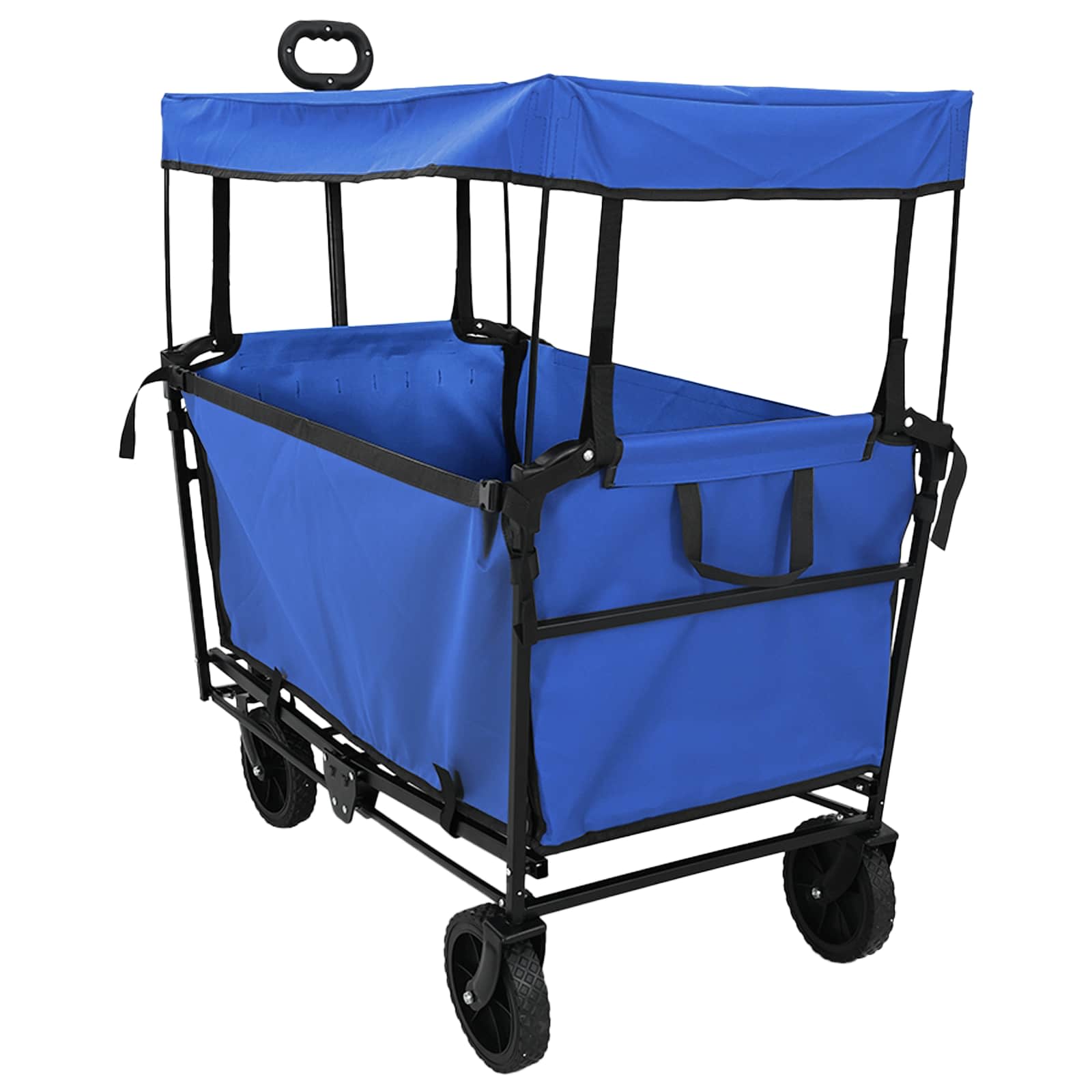 Vidaxx chariot à main pliable noir 105 x 56,5 x 116 cm tissu oxford