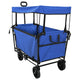 Vidaxx chariot à main pliable noir 105 x 56,5 x 116 cm tissu oxford