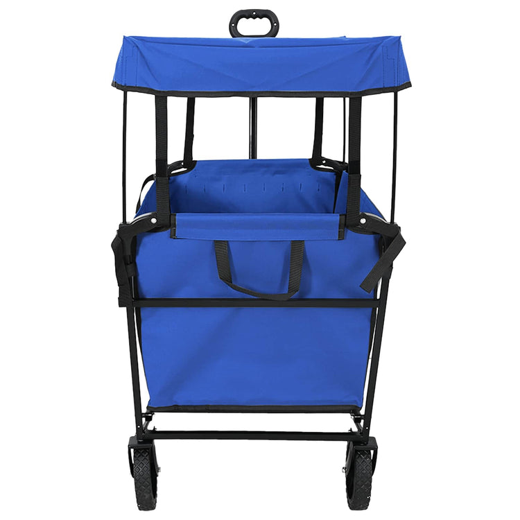Vidaxx chariot à main pliable noir 105 x 56,5 x 116 cm tissu oxford