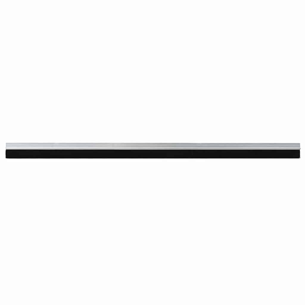 Vidaxx brosses de porte auto-adhésives 2 pcs argent 100 cm