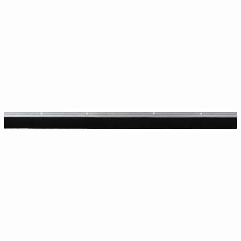 Vidaxx fermetures de brosse de porte vissables 2 pcs argent 100 cm
