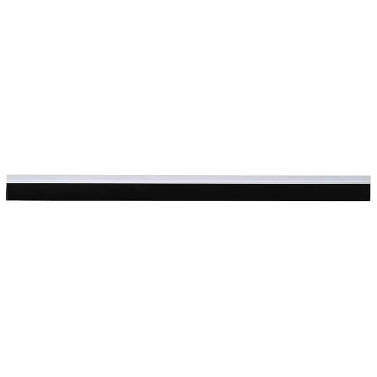 Vidaxx brosses de porte auto-adhésives 6 pcs blanc 100 cm alliage d'aluminium