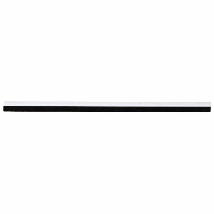 Vidaxx fermetures de brosse de porte vissables 2 pcs blanc 100 cm